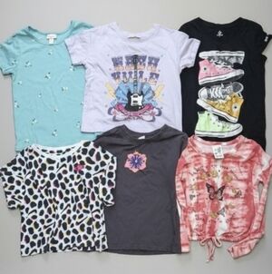Assorted Kids Short Sleeve Tees - Pack of 6